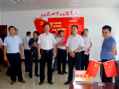 梁山縣委常委、組織部部長王建一行蒞臨天意機(jī)械調(diào)研